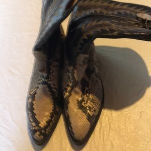 Tony Lama Western Rattlesnake Boots